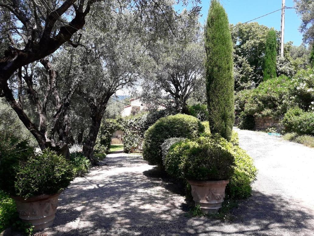 Apartment Picasso In Large Park With Heated Pool Chateauneuf-Grasse Dış mekan fotoğraf