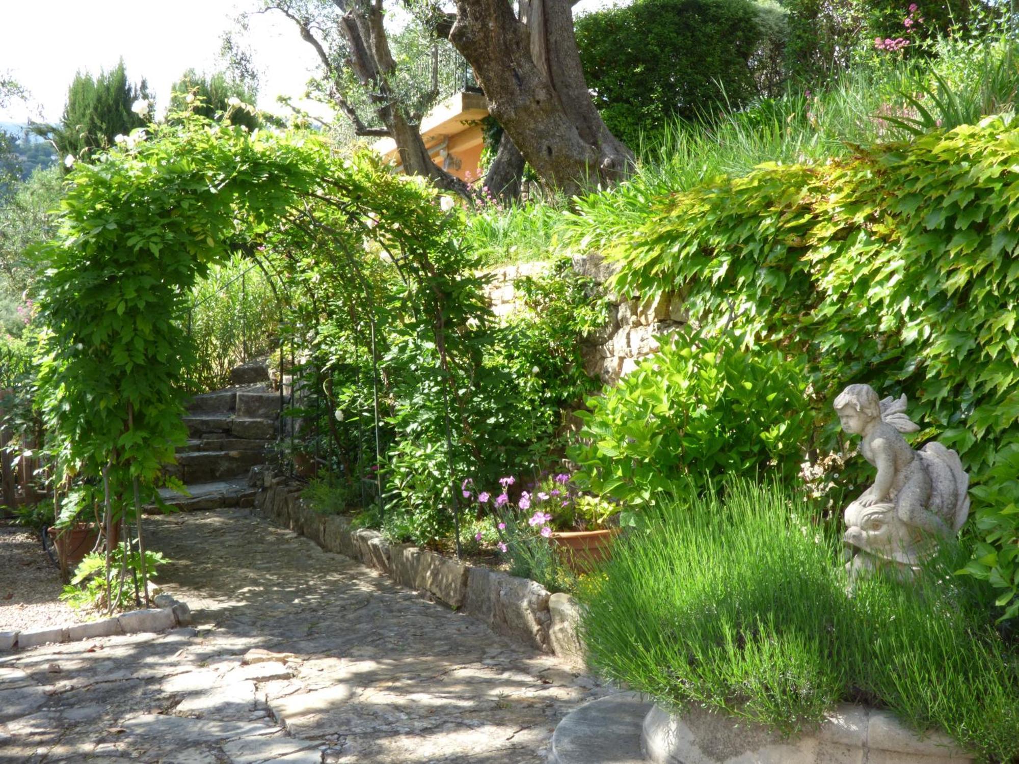 Apartment Picasso In Large Park With Heated Pool Chateauneuf-Grasse Dış mekan fotoğraf